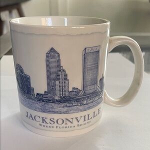 Starbucks Jacksonville Architecture Series Mug - Where Florida Begins